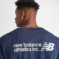 Men's New Balance Flying NB Logo Oversized Graphic T-Shirt