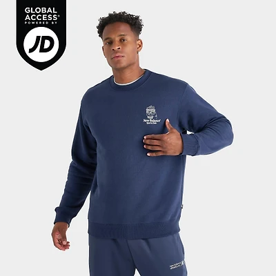 Men's New Balance Sports Club Shop Graphic Crewneck Sweatshirt