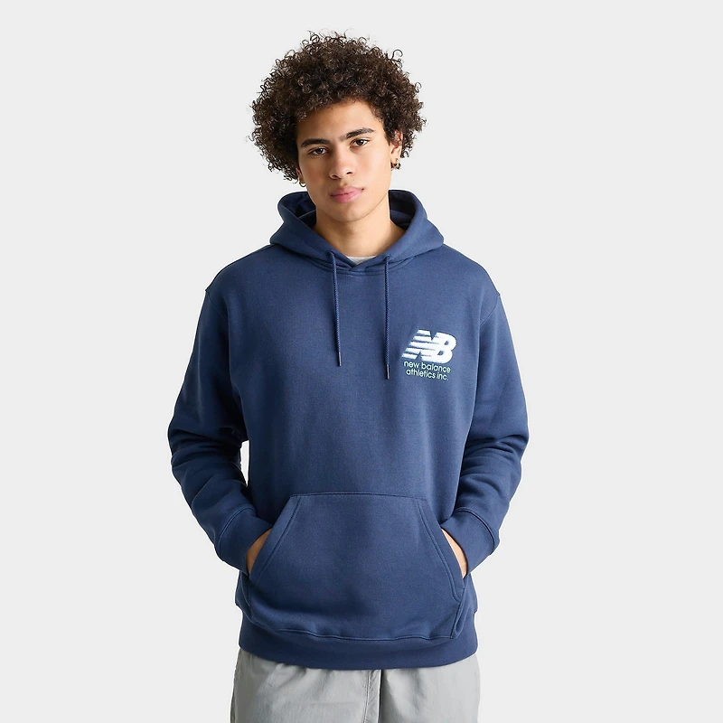Men's New Balance Athletics Chenille Fleece Pullover Hoodie