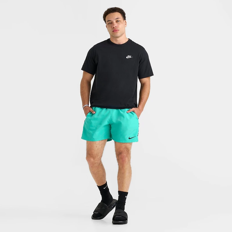 Men's Nike Swim Tape Logo 5" Volley Shorts