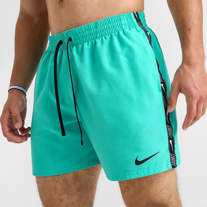 Men's Nike Swim Tape Logo 5" Volley Shorts