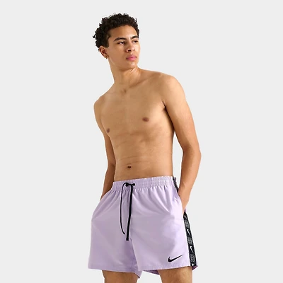 Men's Nike Swim Tape Logo 5" Volley Shorts