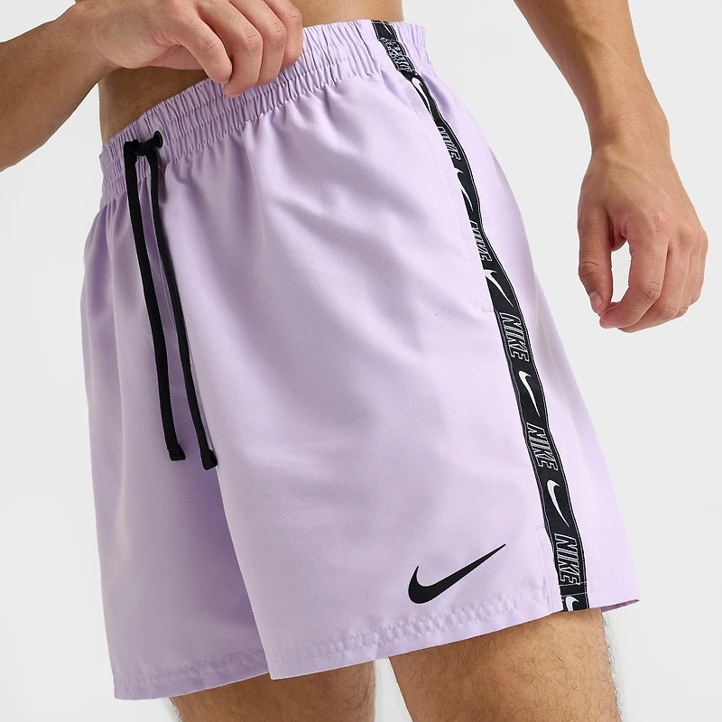 Men's Nike Swim Tape Logo 5" Volley Shorts