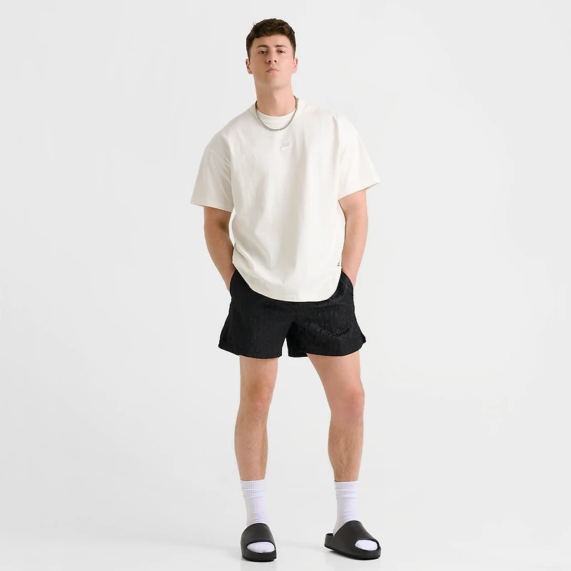 Men's Nike Swim Breaker Swoosh Link Lined Volley Shorts