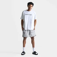 Men's Nike Swim Breaker Swoosh Link Lined Volley Shorts