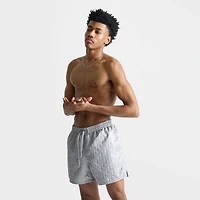 Men's Nike Swim Breaker Swoosh Link Lined Volley Shorts