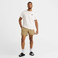 Men's Nike Swim Breaker Swoosh Link Lined Volley Shorts
