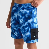 Big Kids' Nike Swim Voyage Lined Cargo Shorts