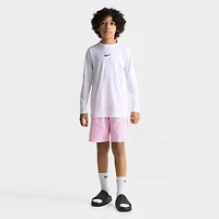 Big Kids' Nike Seersucker Ripple Brief-Lined 7" Volley Swim Shorts