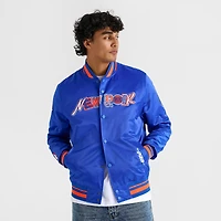 Men's Pro Standard New York Knicks NBA City Ransom Satin Jacket