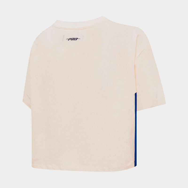 Women's Pro Standard New York Mets MLB Retro Classic Boxy T-Shirt