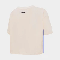 Women's Pro Standard New York Mets MLB Retro Classic Boxy T-Shirt