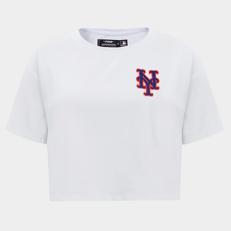 Women's Pro Standard New York Yankees MLB Classic Single Jersey Boxy T-Shirt