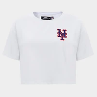 Women's Pro Standard New York Yankees MLB Classic Single Jersey Boxy T-Shirt