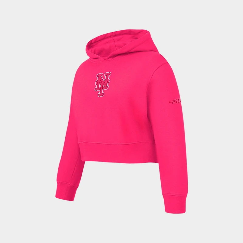 Girls' Big Kids' Pro Standard New York Mets MLB Fleece Pullover Hoodie