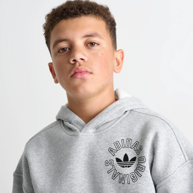 Big Kids' adidas Originals Emblem Ring Hoodie