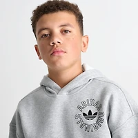 Big Kids' adidas Originals Emblem Ring Hoodie