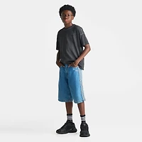 Big Kids' adidas Originals Washed Logo Short-Sleeve T-Shirt