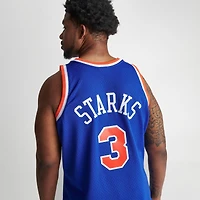 Men's Mitchell & Ness New York Knicks NBA John Starks 1991-92 Away Swingman Basketball Jersey