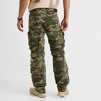 Men's Smoke Rise Stacked Utility Cargo Denim Jeans