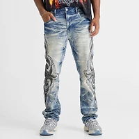 Men's Smoke Rise Luminous Long Straight Denim Jeans