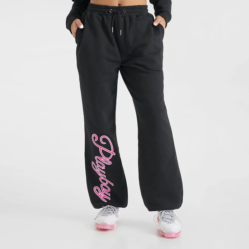 Women's Playboy Script Jogger Pants