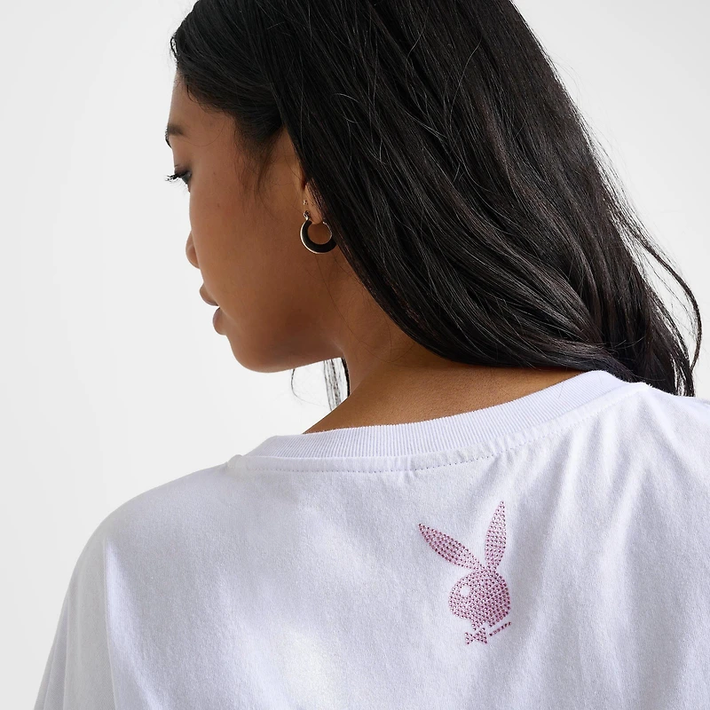 Women's Playboy Butterfly Photo T-Shirt