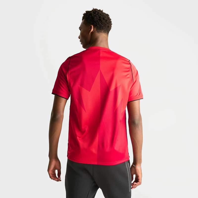 Men's Nike Canada 2026 Stadium Home Dri-FIT Replica Soccer Jersey