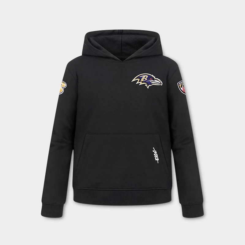 Big Kids' Pro Standard Baltimore Ravens NFL Classic Fleece Pullover Hoodie