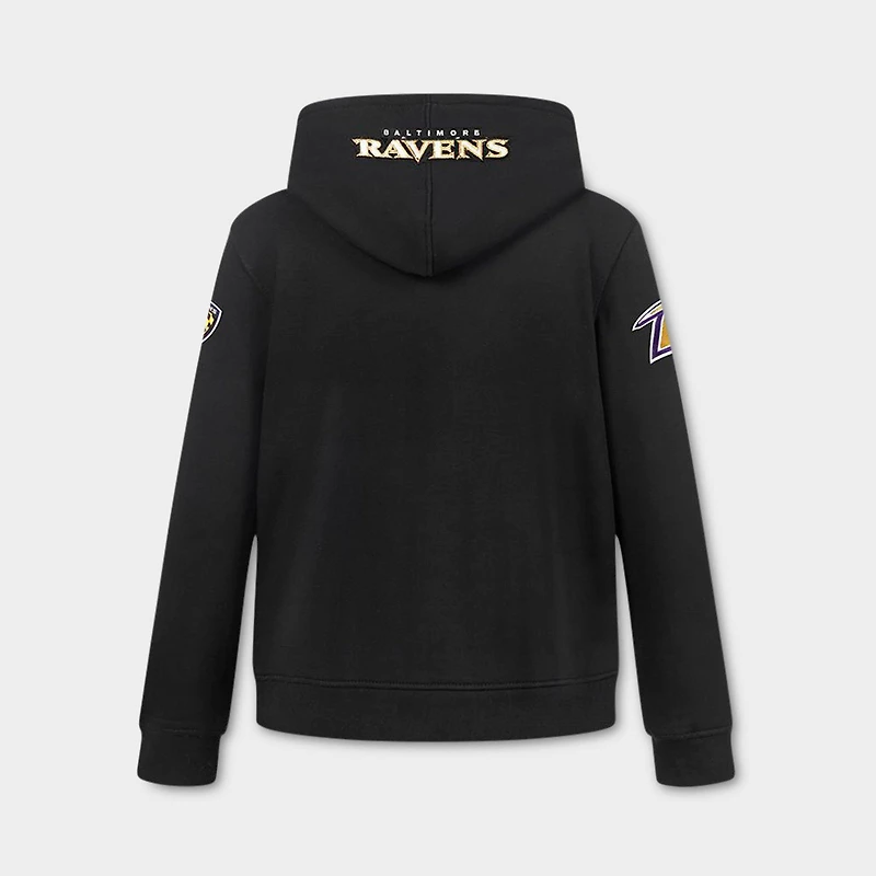 Big Kids' Pro Standard Baltimore Ravens NFL Classic Fleece Pullover Hoodie