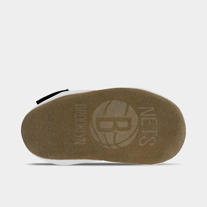 Infant Robeez Brooklyn Nets NBA Soft Sole Casual Shoes