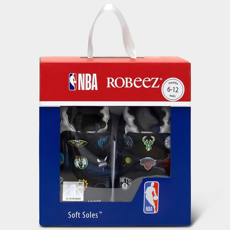 Infant Robeez All Teams NBA Soft Soles Casual Shoes