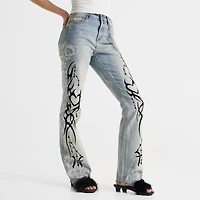 Women's Smoke Rise Ruby Heart High-Rise Bootcut Jeans