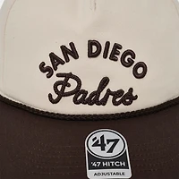 '47 San Diego Padres Rope Script Hitch Snapback Hat
