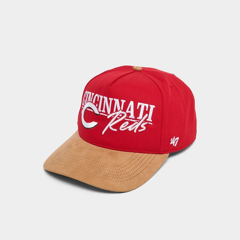 '47 Cincinnati Reds MLB Scribe Line Hitch Snapback Hat