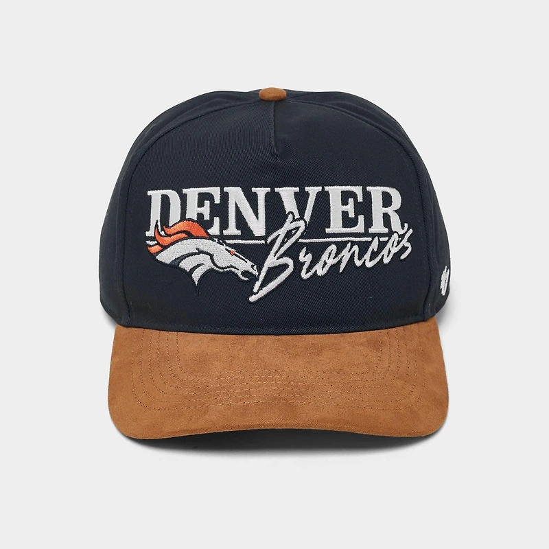 '47 Denver Broncos NFL Scribe Line Hitch Snapback Hat