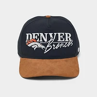 '47 Denver Broncos NFL Scribe Line Hitch Snapback Hat