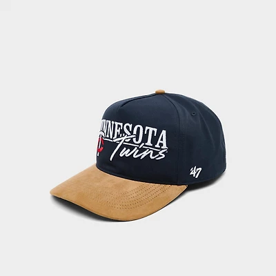 '47 Minnesota Twins MLB Scribe Line Hitch Snapback Hat