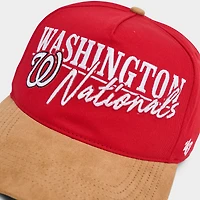 '47 Washington Nationals MLB Scribe Line Hitch Snapback Hat