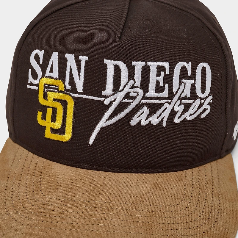'47 San Diego Padres Scribe Line Hitch Snapback Hat