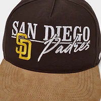 '47 San Diego Padres Scribe Line Hitch Snapback Hat