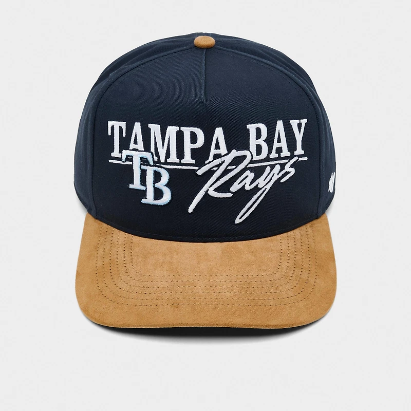 '47 Tampa Bay Rays MLB Scribe Line Hitch Snapback Hat
