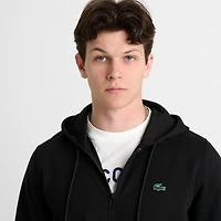 Men's Lacoste Fleece Full-Zip Hoodie