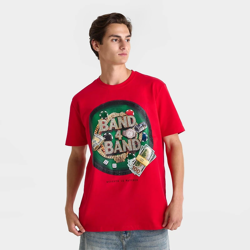 Men's Streetz Iz Watchin Band 4 Graphic T-Shirt