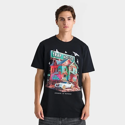 Men's Streetz Iz Watchin Grizzly Graphic T-Shirt