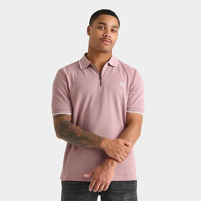 Men's Fred Perry Zipped Polo Shirt