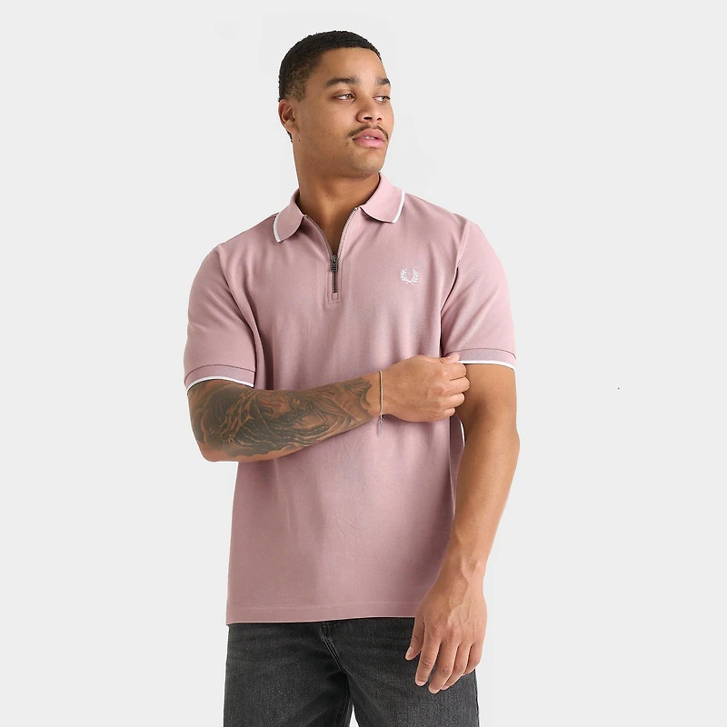 Men's Fred Perry Zipped Polo Shirt