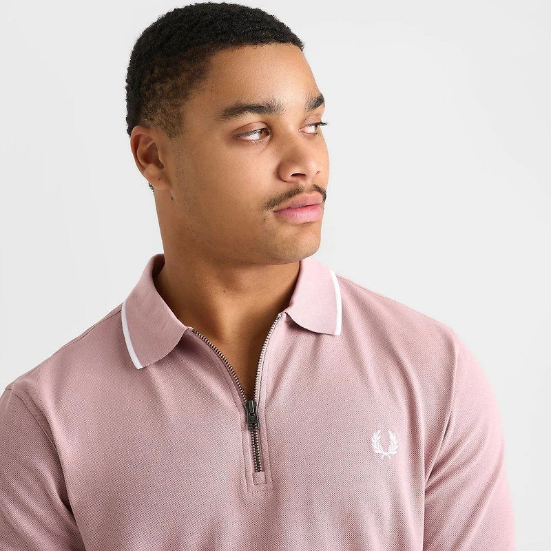 Men's Fred Perry Zipped Polo Shirt