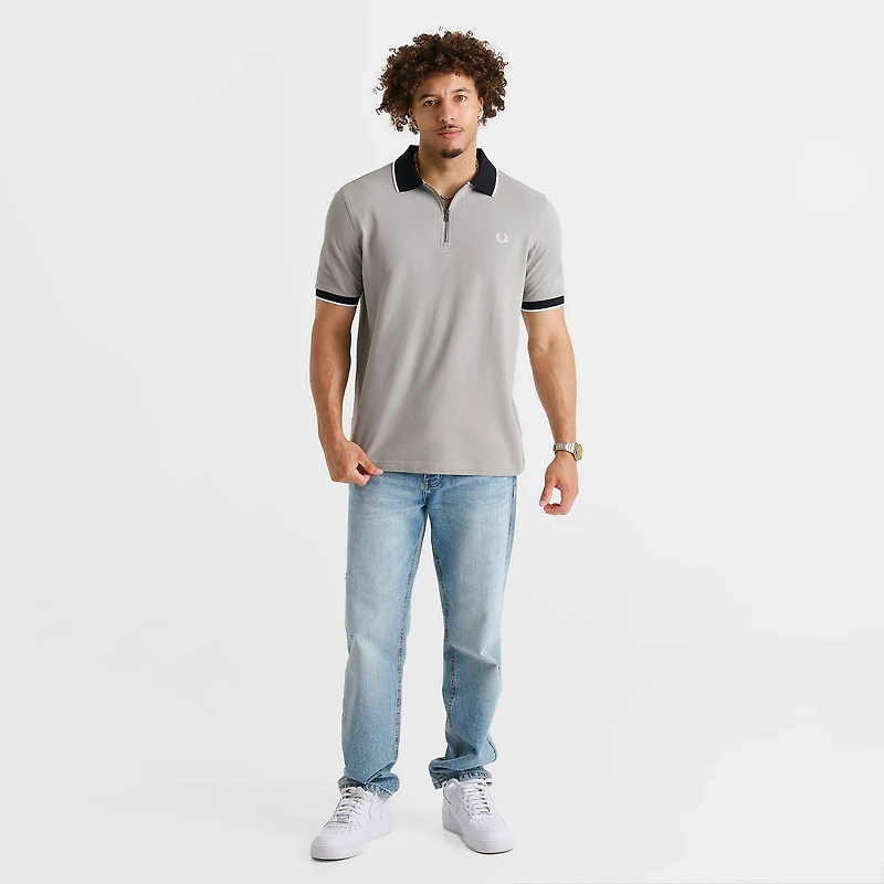 Men's Fred Perry Zipped Polo Shirt