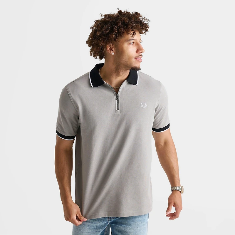 Men's Fred Perry Zipped Polo Shirt